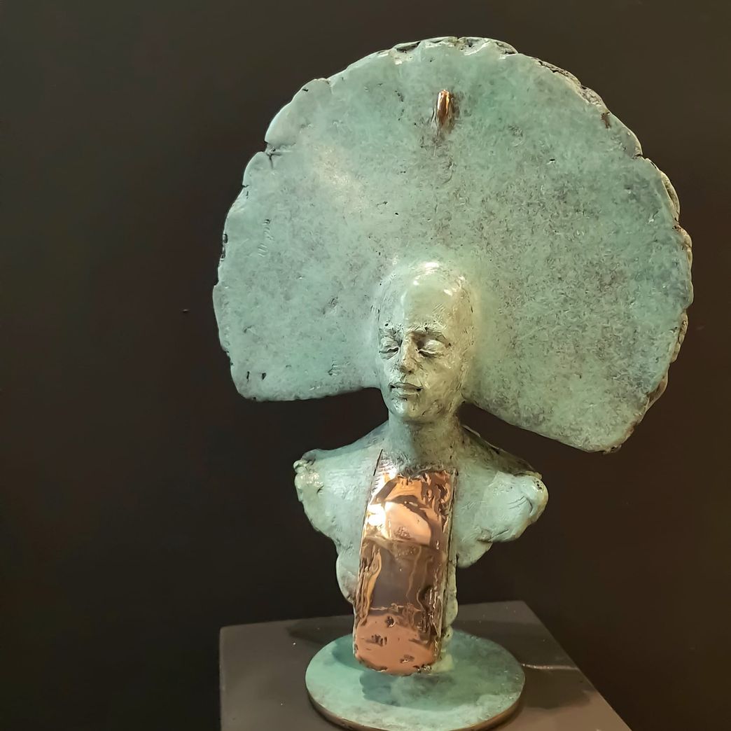 Rayon de soleil, bronze, pièce unique