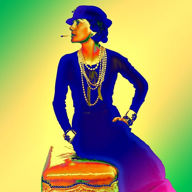 Coco Chanel - Art lenticulaire