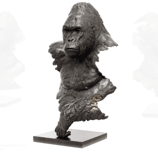 Le Gorille, bronze