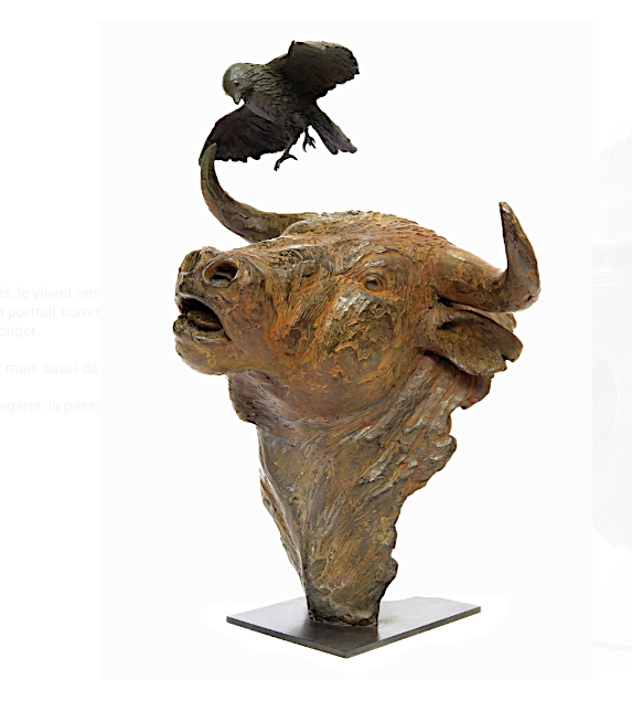 Le taureau et l'oiseau