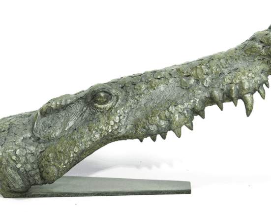 Le Crocodile, bronze