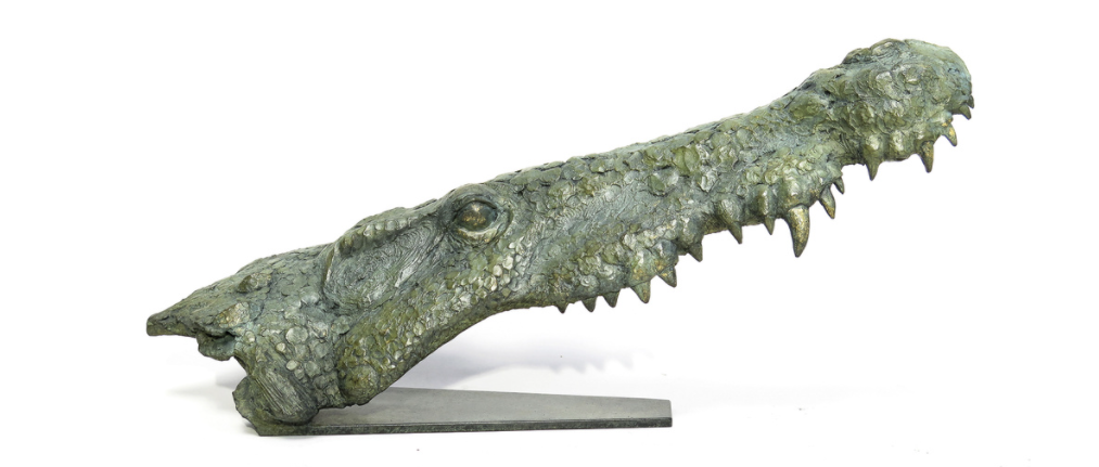 Le Crocodile, bronze