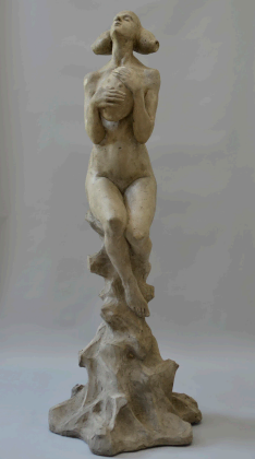 " La graine et la mer " béton 150x40x40